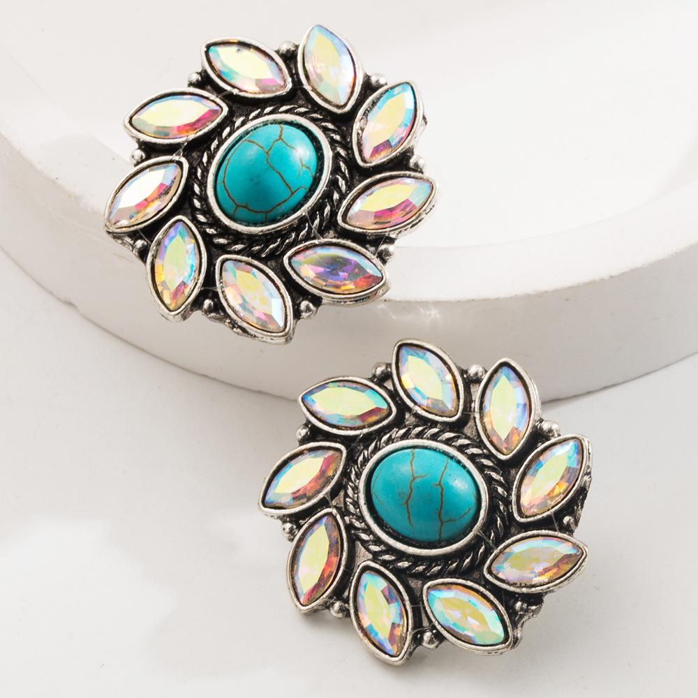 New Style Alloy Retro Geometric Vintage Earrings for Women