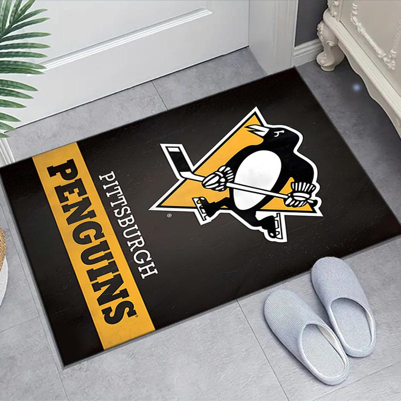 1pc Football Team Design Area Rug - Non-Slip, Soft & Cozy Floor Mat for Living Room, Bedroom, Office - Indoor/Outdoor Decorative Carpet