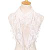 Fringed Lace Veil Shawl Tassel Style Veil Face-covering Headscarf Weddings Decoration Vintage
