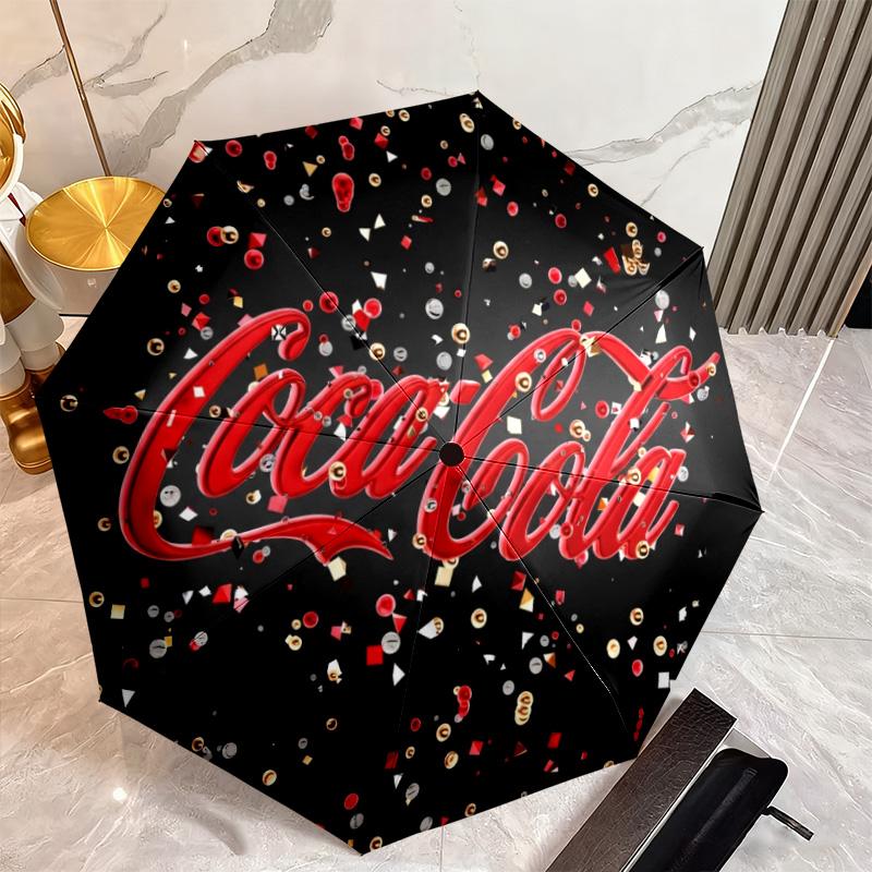Christmas Gift Halloween Theme Bear Truck Coca Cola umbrella is suitable for all seasons, including home travel and outdoor activities Y17