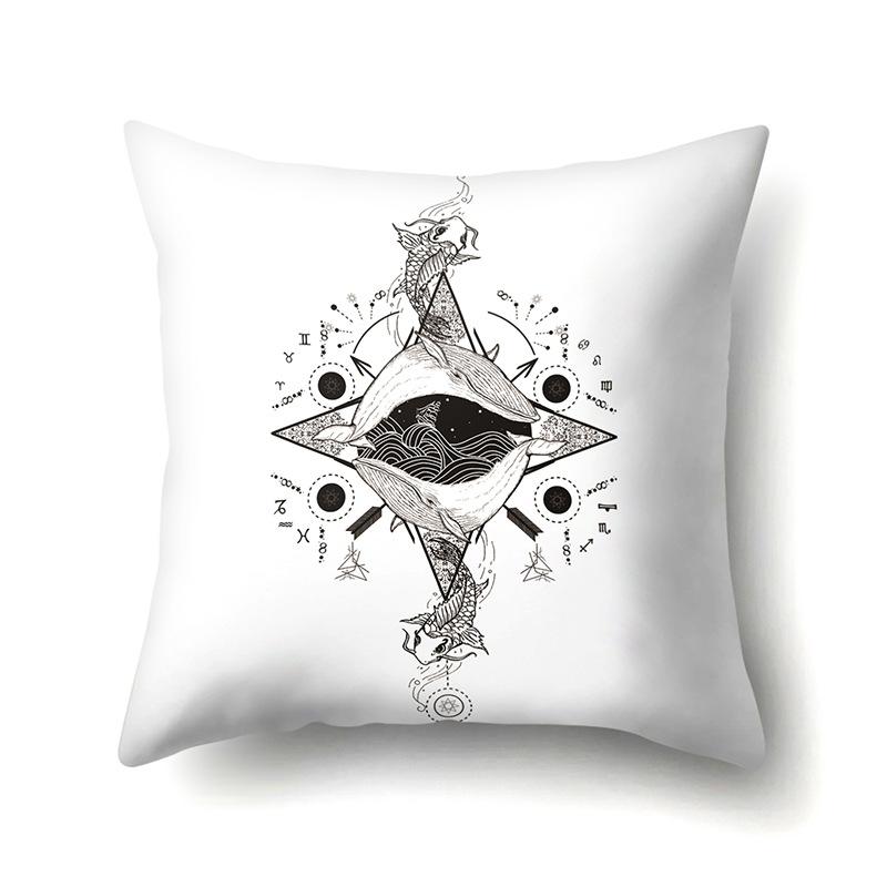 Dreamcatcher Boho Polyester Pillowcase Car Decoration Home Print Bedside Sofa Pillowcase