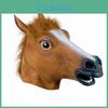 Halloween Unicorn Horse Head Mask Latex Costume For Scary Parties