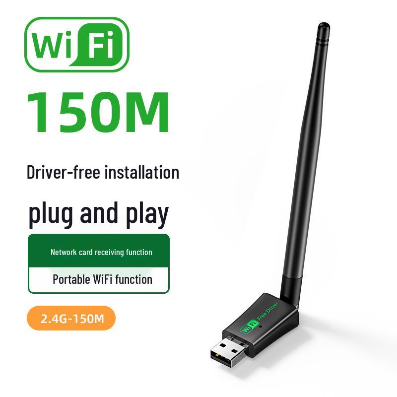 1300M WiFi 6 Dual-Band USB Drahtlose Netzwerkkarte für Desktop-Computer (Treiberfrei)