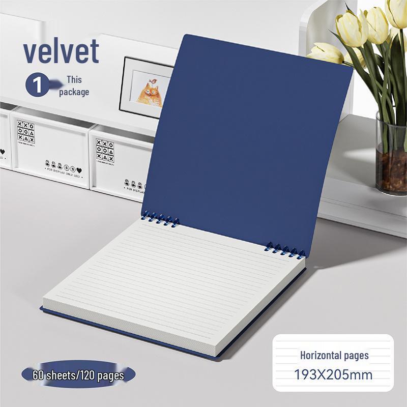 B5 Vintage High-Value Notebook for Students - A5, Extra Thick, Detachable, Gentle On Hands