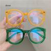 Round Frame Myopia Glasses Unisex Oversized White Short-sighted Eyeglasses Men Women Optical Spectacle Eyewear Diopter 0 To -4.0