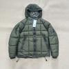 Mens Thick Hooded Cotton Puffer Jacket Winter Warm Windproof Oversized Streetwear Coat Youth