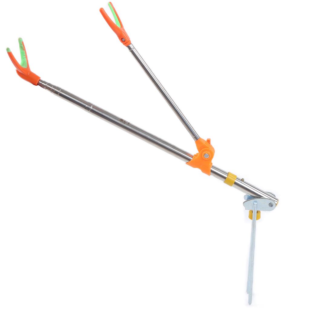 Suport pentru Lansetă Inserție Oțel Inoxidabil Multifuncțional Accesorii Echipament Pescuit 1,5 Metri