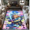 Zelda Crystal Velvet Rug, Soft Anti‑Slip Crystal Velvet Carpet for Living Room Bedroom Home Decor