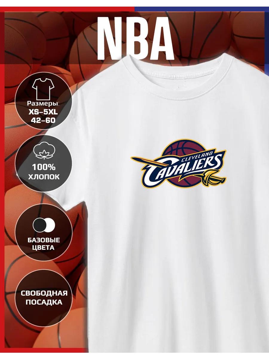Футболка с принтом Cleveland Cavaliers NBA S