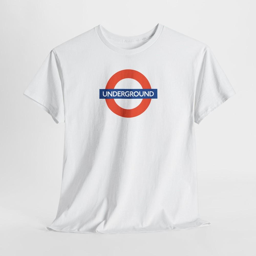 

Public Transportation Subway Underground T-shirt Tee Shirt, Subway Graphic T-Shirt 3XL