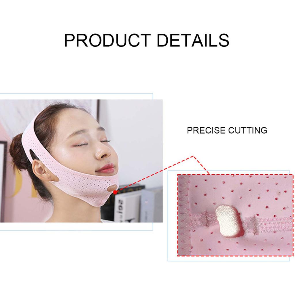Face Tightening Lifting Belt Breathable Shape Contour Face Slimming Mask Bandage