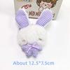 Plush Bunny Keychain With Cartoon Design For Girls And Teens