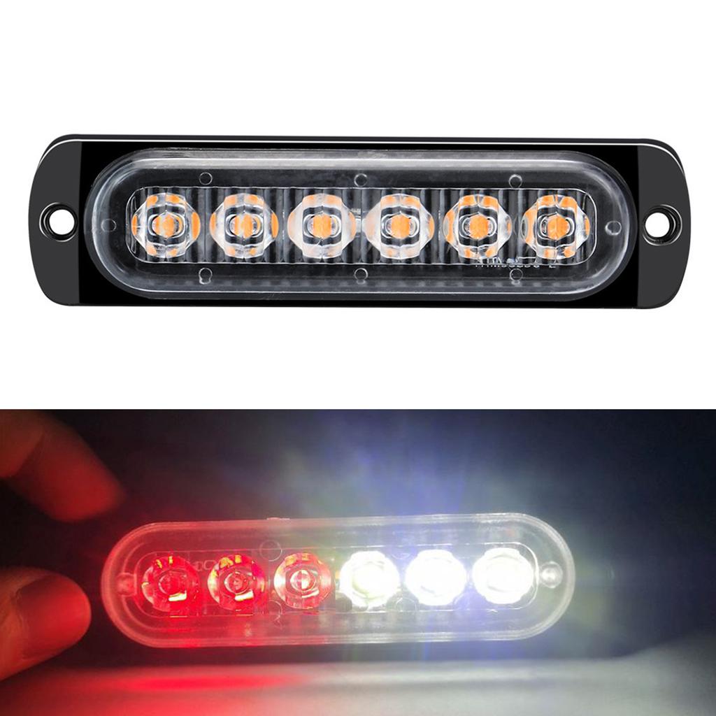 12-24V LED Strobe Warning Lights Warning Emergency Flashing Lights Caution Light Bar for Car Truck