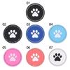 Silicone Diamond Rhinestone Dog Paw Bling Cup Holder Car Coasters Anti Slip Car Mats Water Cup Pad Interior Accessories Decor