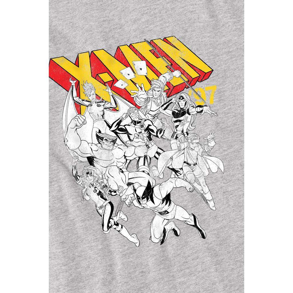 Marvel Mens X-Men Retro Team T-Shirt