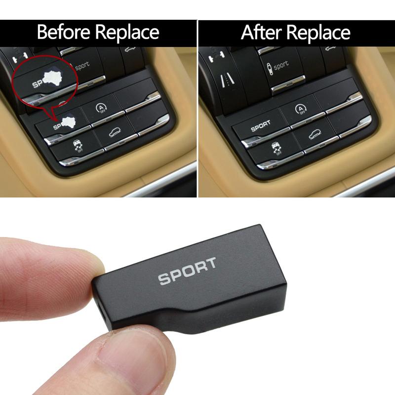 Car Front Console Drive Mode Suspension Sport Switch Console Traction Control Button For Porsche Cayenne 7P5 2010-2018 7P5927127