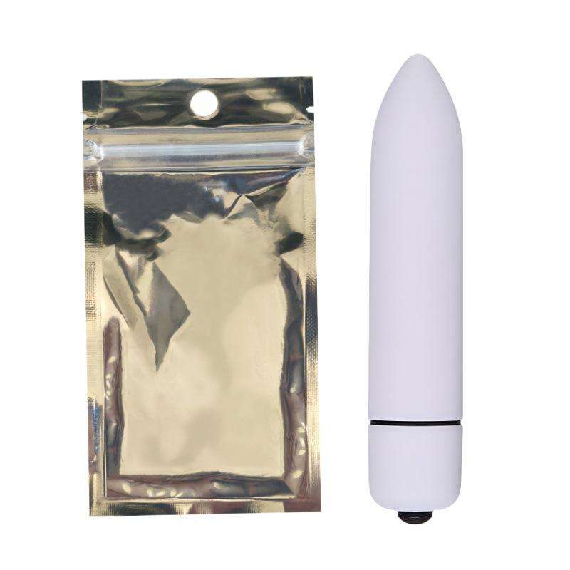 10-Frequency Pointed Bullet Vibrator for Women - Single-Frequency Massager for Mood Enhancement