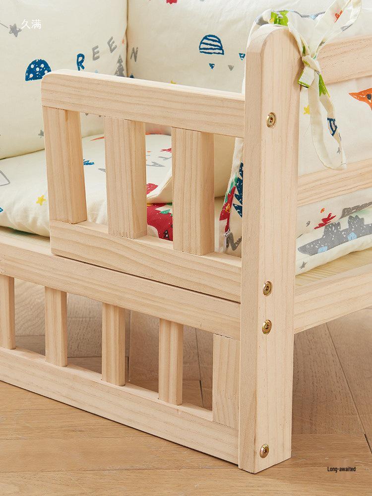 Solid Wood Elevated Pet Bed - Washable, All-Season for Small Dogs & Cats