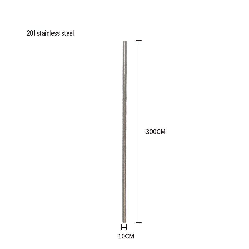 304 Stainless Steel M8/M10 Threaded Rod Bolt Stud