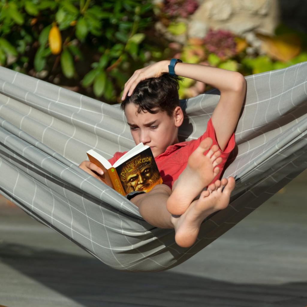 La Siesta Hammock Family Size Brisa for People Outdoor Camping Indoor Family Almond Classic Hammock Brisa Kingsize Almond [La Siesta] 1-3 BRH18-W6