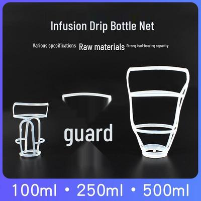 Infusionsflasche Netzabdeckung für IV- und Kochsalzflaschen - Tropfflaschen-Hängeabdeckung, geeignet für 50/100/250/500ml