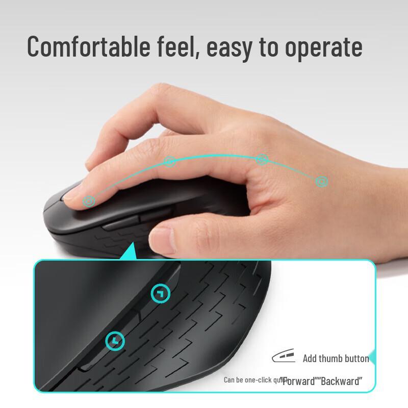 Deli 2213ES Wireless Office Mouse