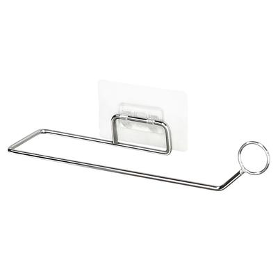 Badezimmer Papierhandtuchhalter Wandmontage Spender Bohrloser Halter Edelstahl für Küche