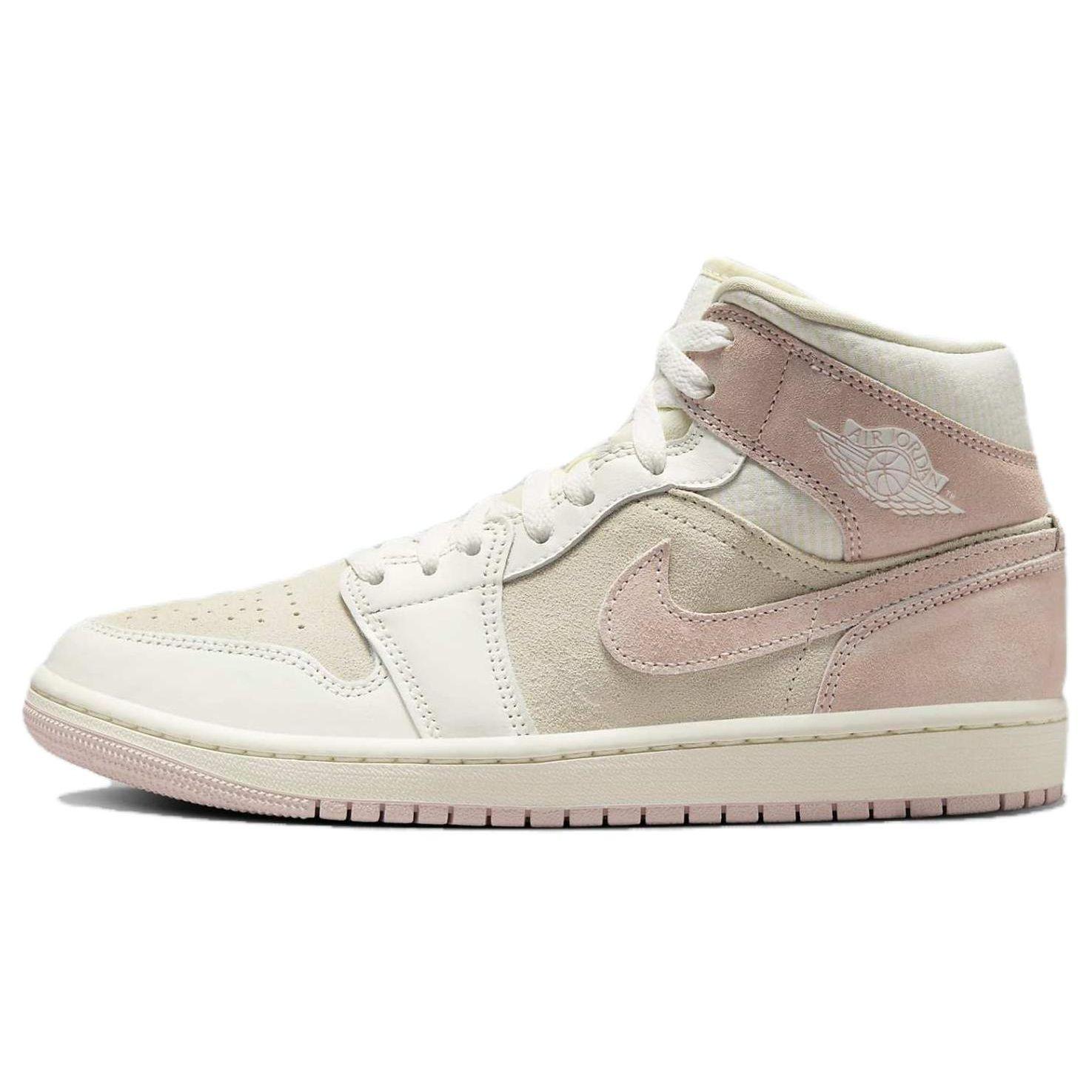 

Жіночі кросівки Air Jordan 1 Mid SE Seersucker Cream Coconut-Milk Sail FQ1926-161 44