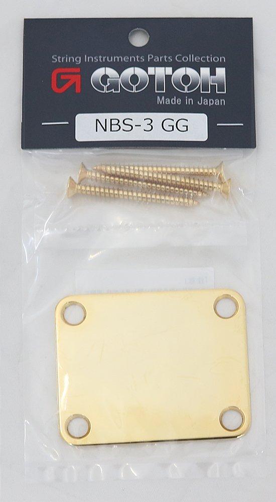 Placă gât GOTOH aurie, (PNBS-3G) NBS-3GG