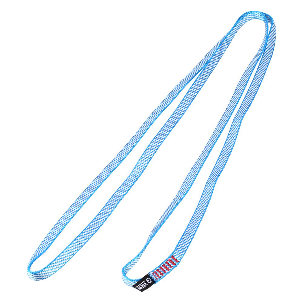 

60CM / 120CM 23KN Скалолазание Бегун Слинг Нейлон Восхождение Плоский ремень Йога Гамак Песочная сумка Плоский ремешок