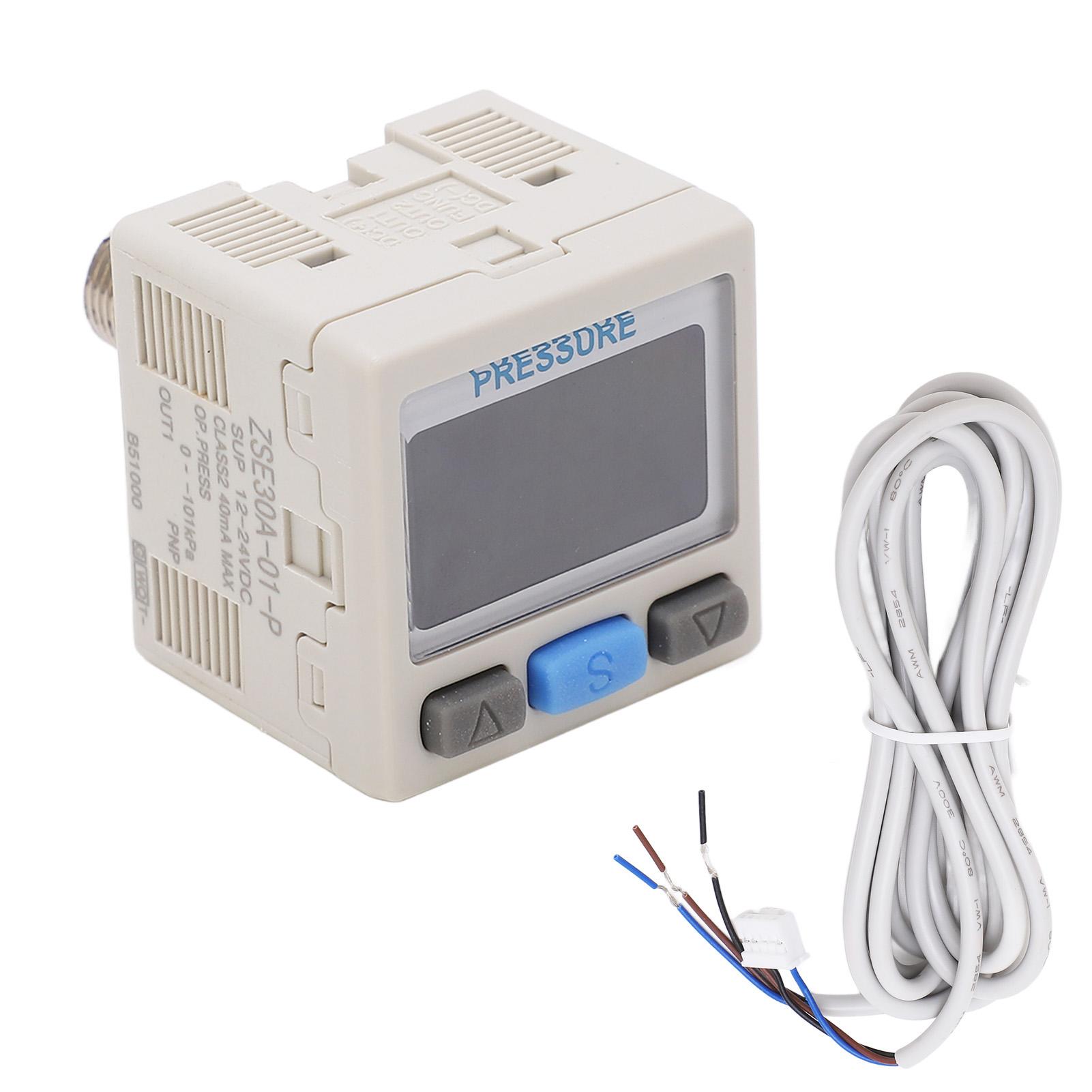 

Air Pressure Regulator Valve Pneumatic Vacuum Digital Controller Swtich 0 to 101kPa 1224V DC