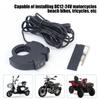 Motorcycle Charger QC 3.0 USB Fast Charging Type-C USB Dual Port Phone Charger Waterproof Socket 12-24V Moto Bike Chargers Plug