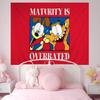 Cartoon Cute Cat GGarfield Colorful Tapestry Wall Hanging Bohemian Wall Tapestries Mandala Wall Hanging Sheets