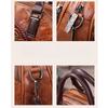Vintage Chinese Style Shoulder Crossbody Bags for Women Embossing Print Tote Bags Large Capacity Multi-Pocket Soft Handbags