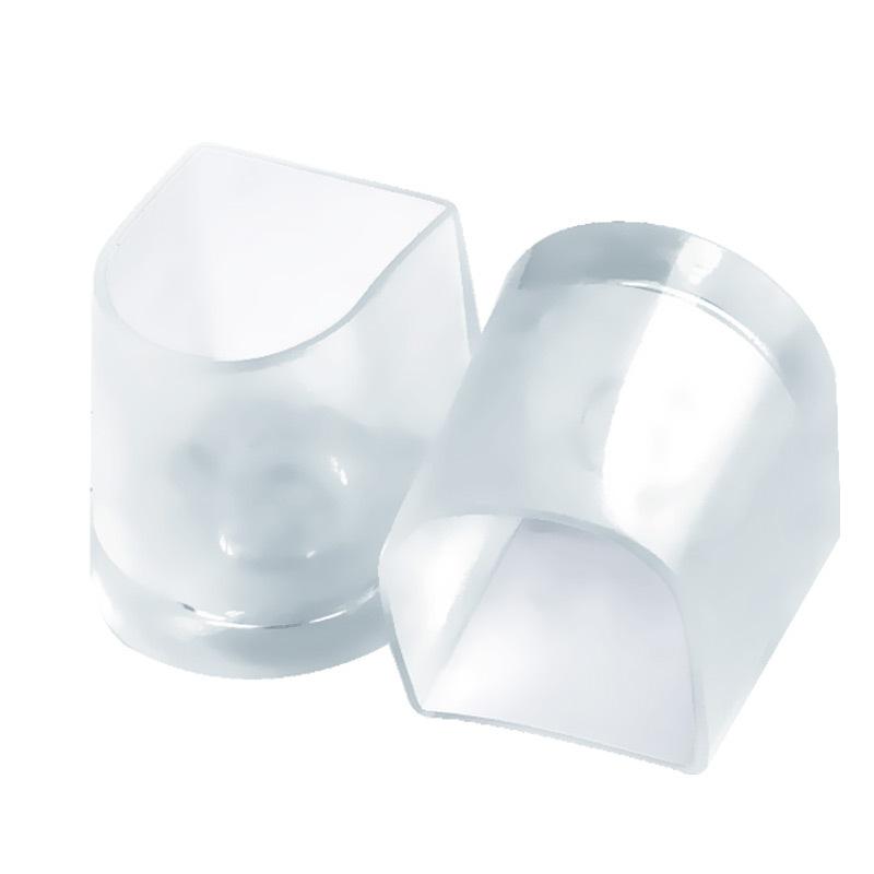 

Latin Heel Cover, Betty Dance Heel Cover, Heel Protective Cover, Wear-resistant, Transparent Bag. XL