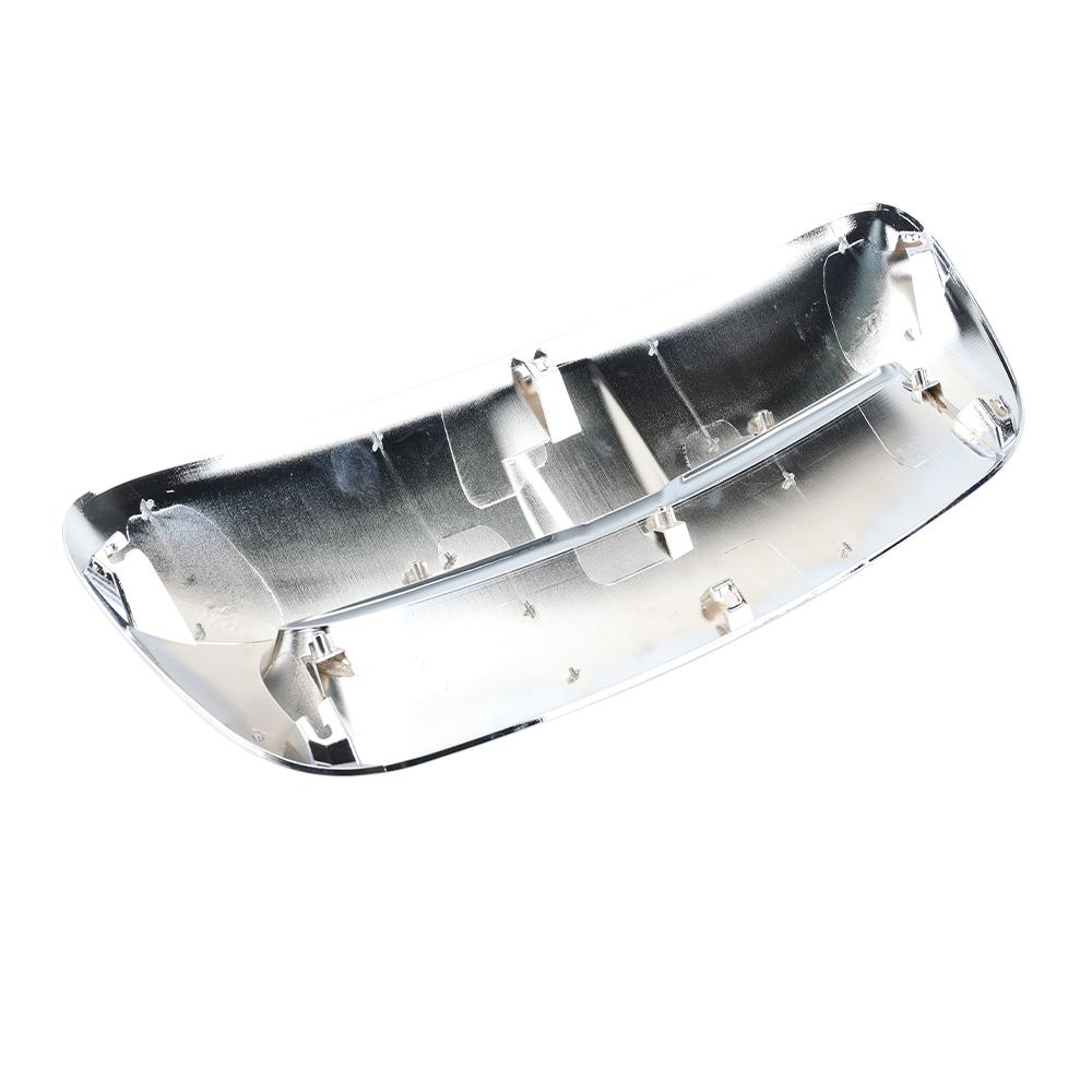 Per Mini Cooper S R56 R55 R57 2007-2013 Presa d'aria anteriore sul cofano Presa d'aria di aspirazione Sostituire 51132757694 Copertura presa d'aria cromata Parti di finitura