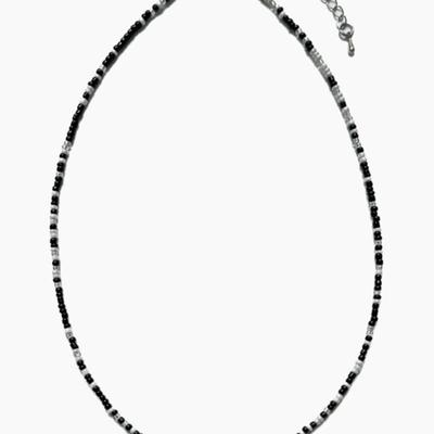 SEPTEMBER5 Black Multi Biz Necklace