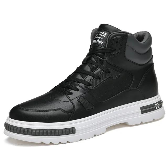 Новые мужские кожаные ботинки — фото 16