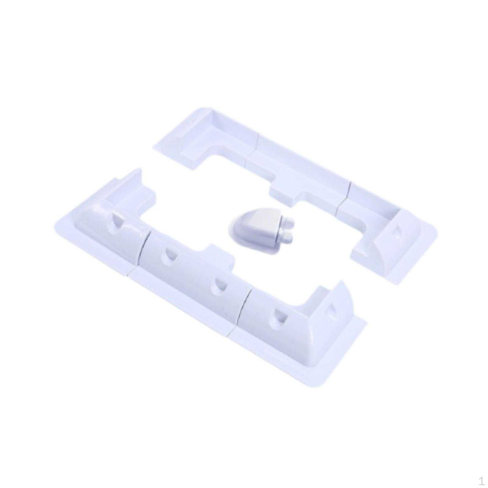 

Mounting Brackets Roof Photovoltaic Panels Holder for Motorhomes Sheds Caravan білий