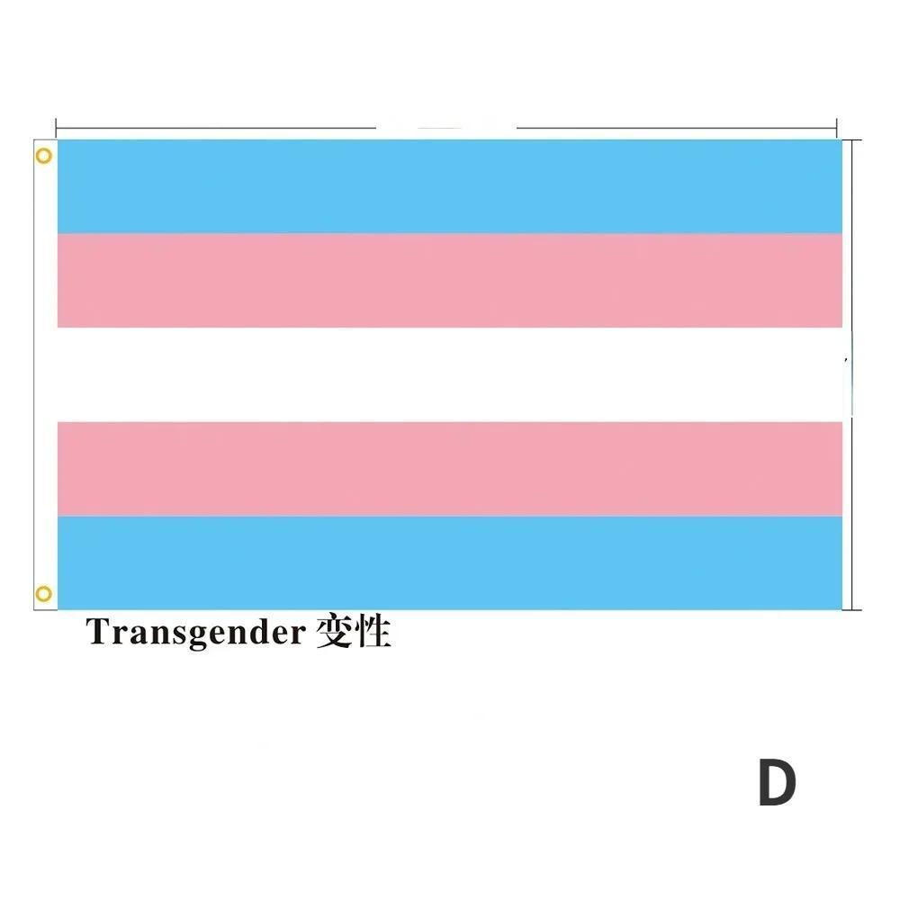 Duhová vlajka do ruky Lesba Gay Bisexuál Transgender LGBT Pride Vlajka 14x21cm Měsíc hrdosti