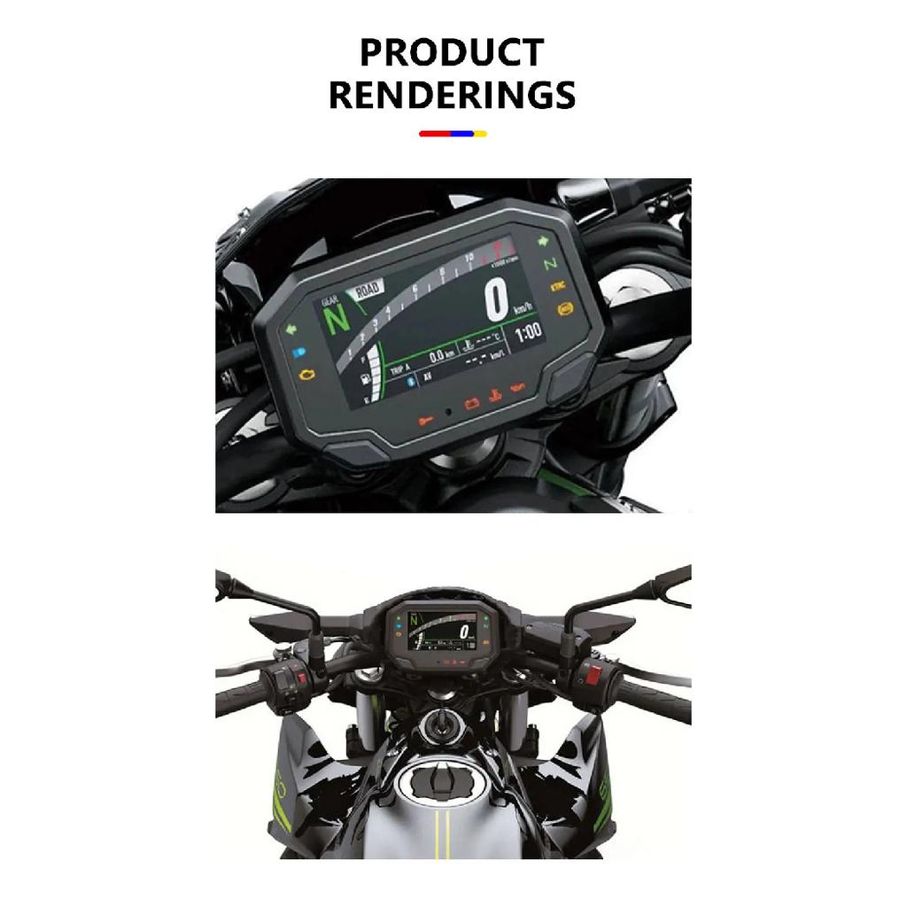 Motorcycle Tachometer For Kawasaki Z900 Z650 Z1000SX Ninja650 ZH2 ZX-10R ZX10R 2020-2022 Odometer Coolant Gauge Fuel Gauge