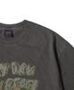 GAKKAI UNIONS My Day Pigment Short Sleeve T-Shirt Charcoal