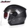 Genuine JIEKAI Helmet Motorcycle Motorbike Dual Lens Summer Winter Open Face Helmet Moto capacete para motocicleta casco516