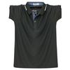 New Summer Men Polo Shirts Short Sleeve Plus Size Loose Breathable Elasticity Business Casual