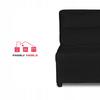 Fold-out Armchair for Sleeping KIMO Container Family Furniture Hunter Black