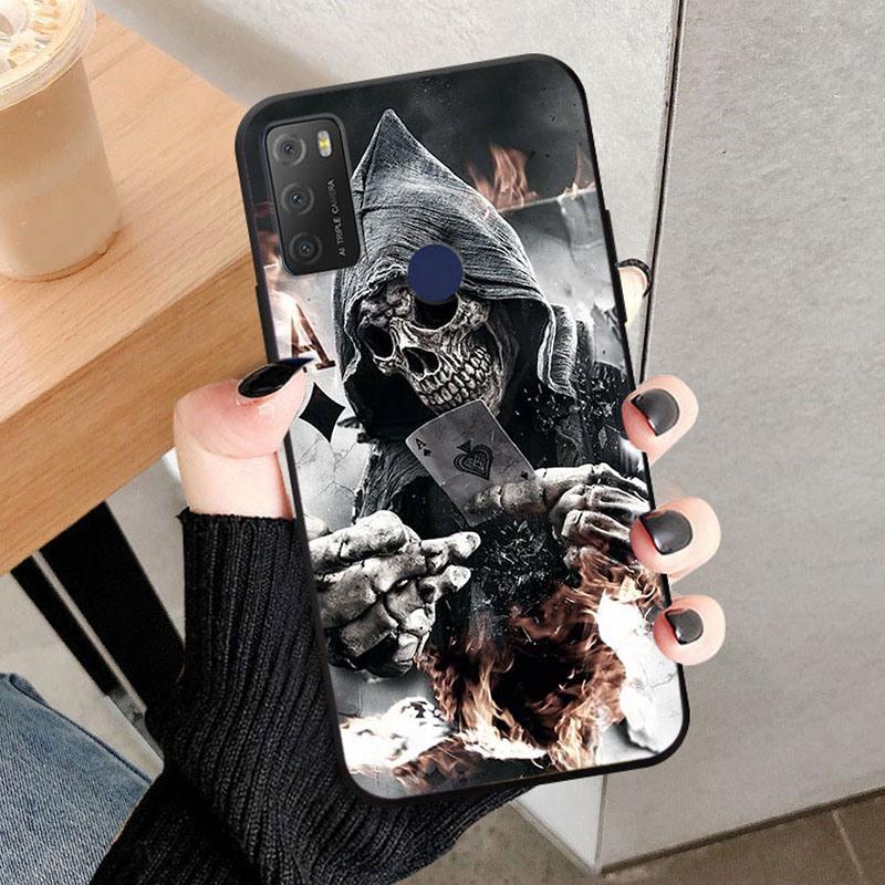 For Alcatel 1S 2021 Cases 6025H 6025D Wolf Lion Soft TPU Silicone Phone Cases For Alcatel 1 S 2021 Back Cover Bumper Funda Coque