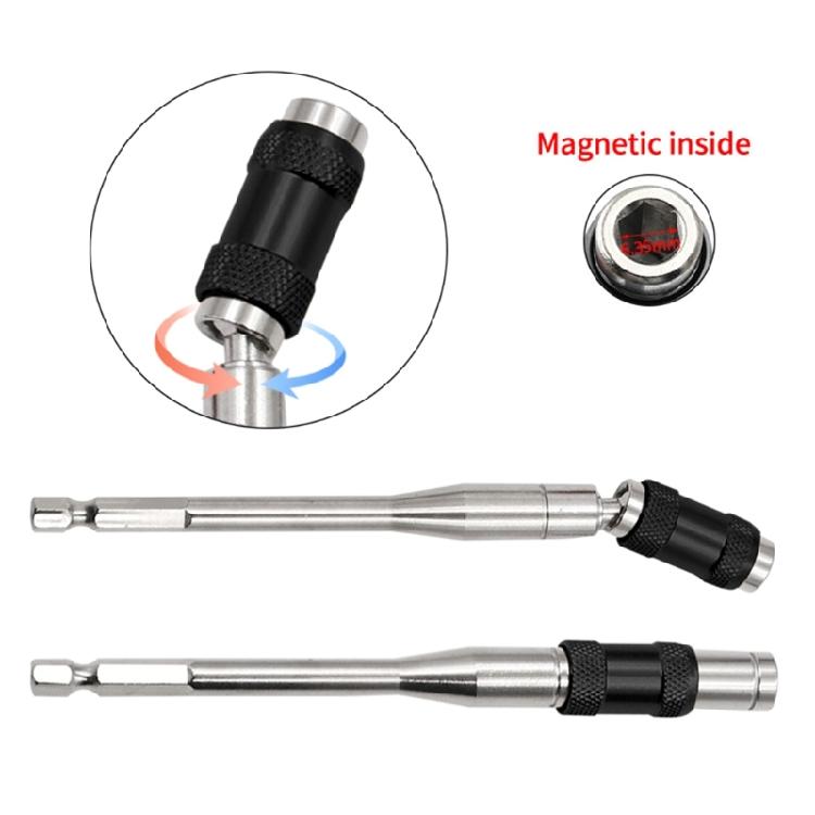 Reliable Steel Drill Bit Extension Rod Efficient Power Tool Bit Extension Rod Practical Steel Drill Bit Extension Rod