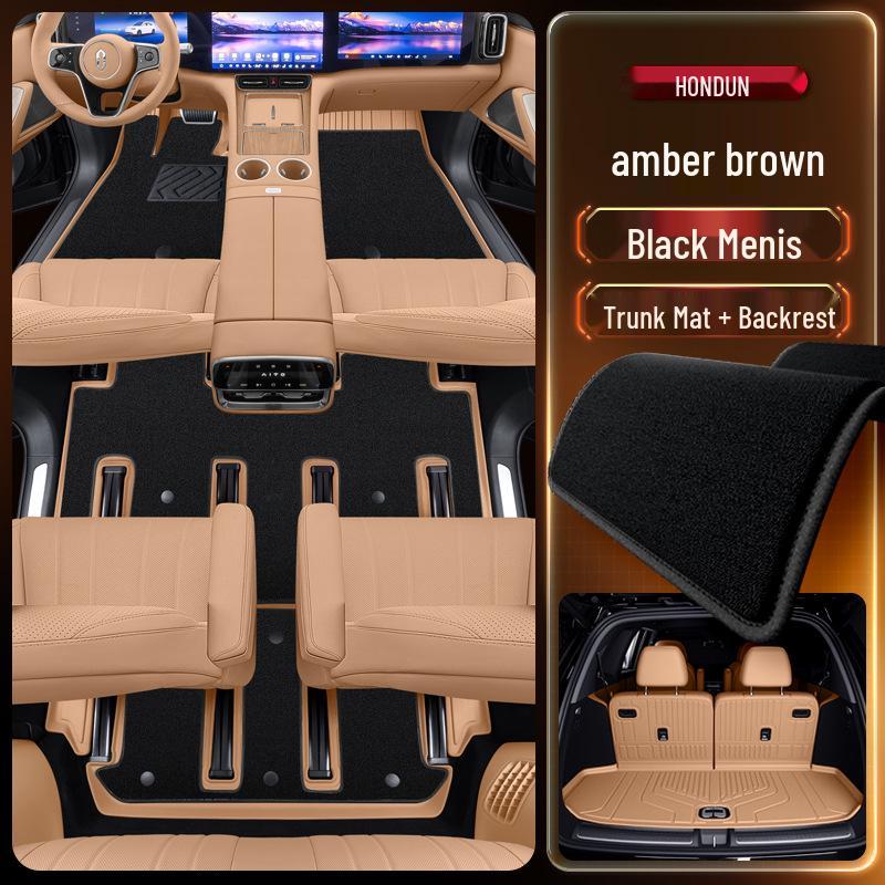 AITO M8 TPE Floor Mats Set for 2025 Huawei Model - Fits 5/6-Seater