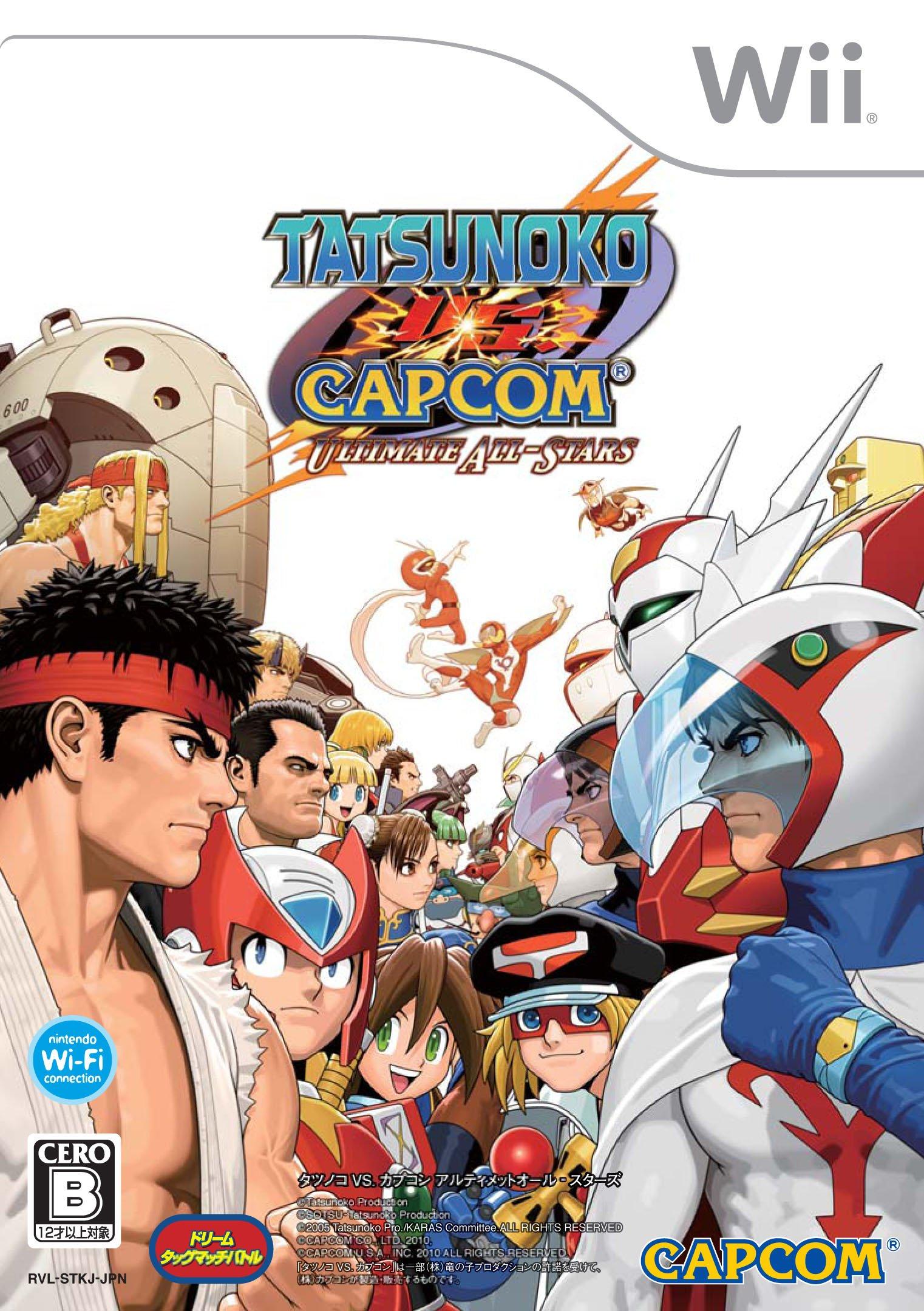 

Tatsunoko Capcom Ultimate Wii vs. Звёзды (Без бонусов) -