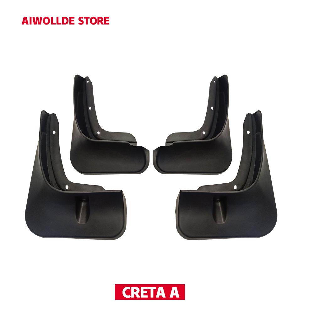 MudFlaps For Hyundai Creta  2022 2023 Mudguards Mud Flaps Splash Guards Front Rear Wheels Fender Car Accessories